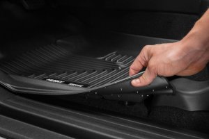 Toyota 4Runner Floor Liners - Front + 2nd Row - Husky Liners - WeatherBeater - Black - 2013